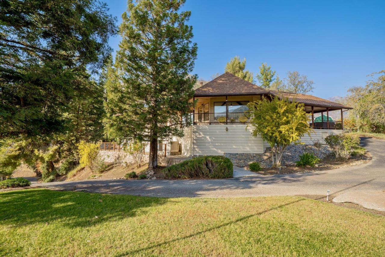 Secluded Mtn Top Family Haven W/Views Spa & Arcade Three Rivers Eksteriør bilde