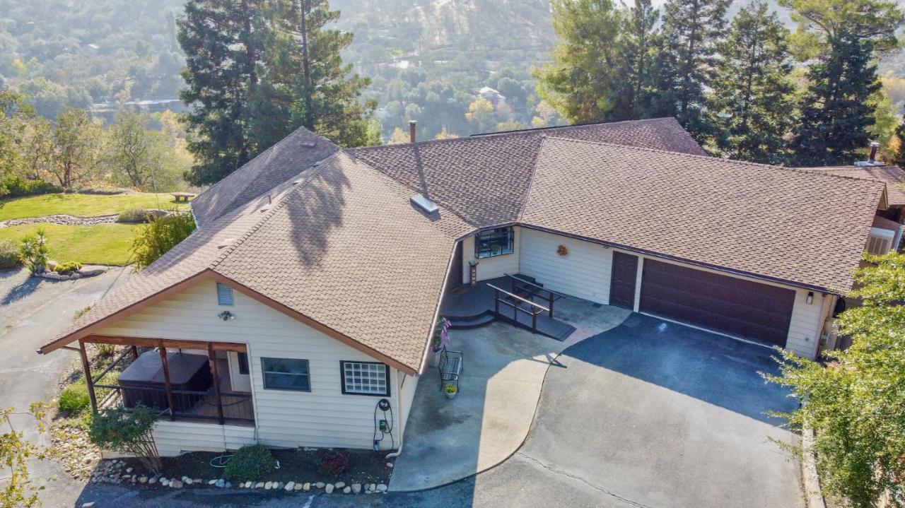 Secluded Mtn Top Family Haven W/Views Spa & Arcade Three Rivers Eksteriør bilde